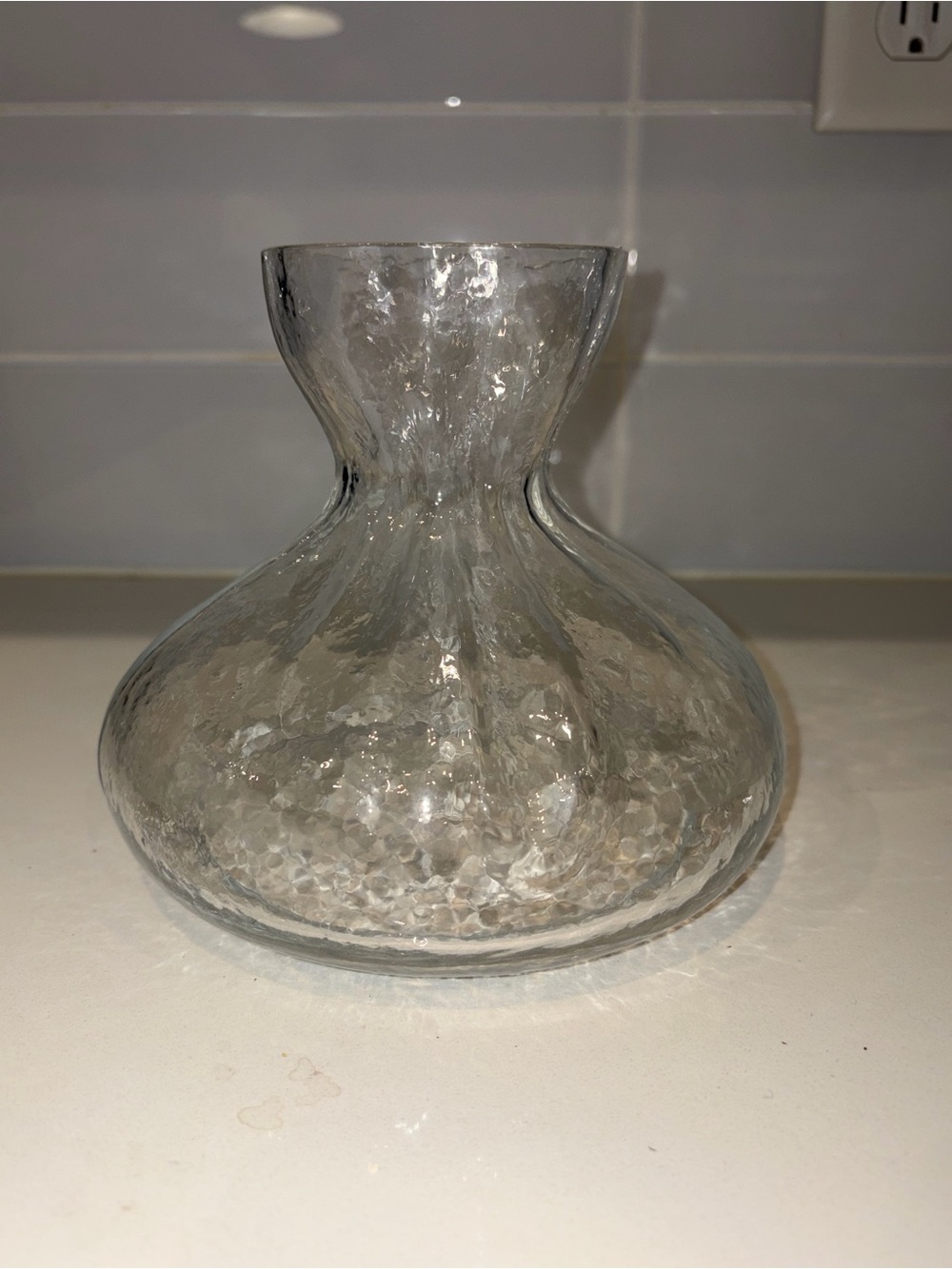 SEA Glasbruk Sweden Blomknyte Large vase Kosta Boda